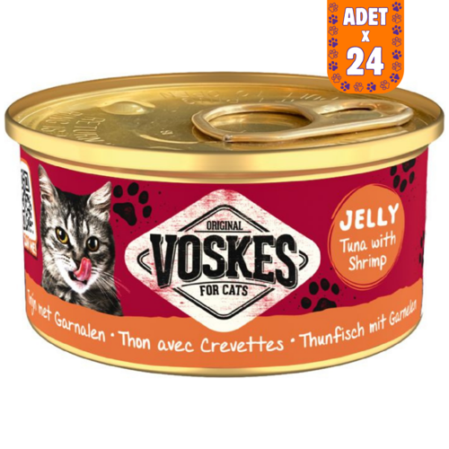 Ton Balıklı ve Karidesli Kedi Konservesi 24x85 Gr