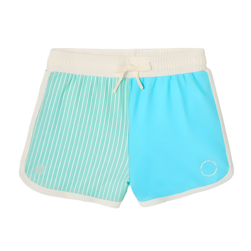 UV Korumalı Yüzme Şortu Blue Striped