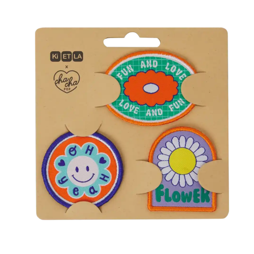 Cırt Cırtlı Patch Seti Flower