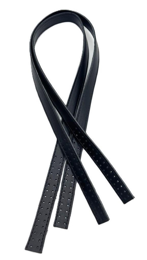 Çanta Aksesuar 80x2 cm Siyah Renk 16 Delikli Model Çift Çanta Sapı