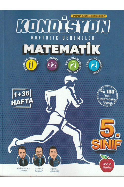 5. Sınıf Kondisyon Matematik Denemesi 37 Hafta