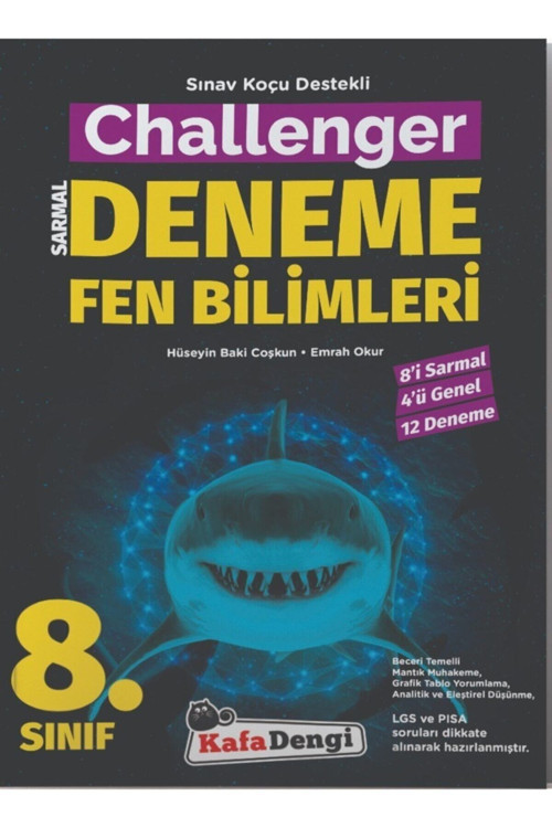 Kafadengi Yayınları 8. Sınıf Fen Bilimleri Challenger Deneme