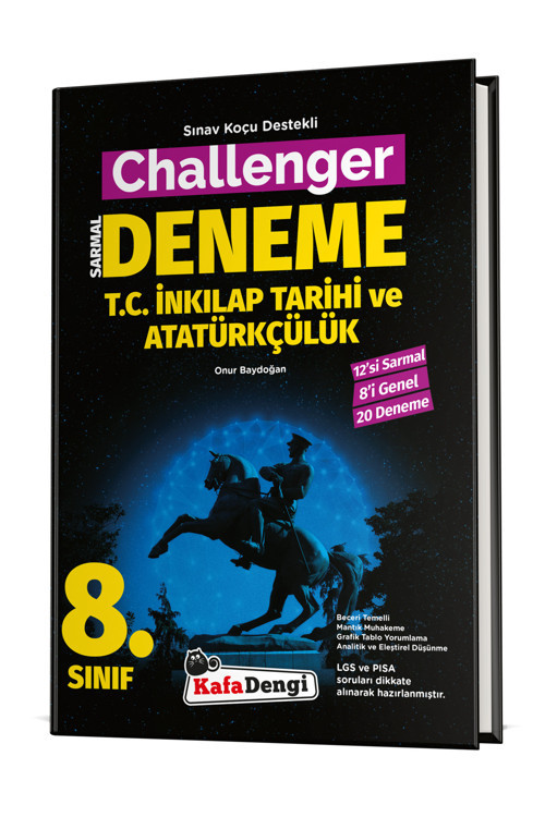 8. Sınıf T.C. Inkılap Tarihi Ve Atatürkçülük Challenger (20'Li) Branş Denemesi - Tümü Video Çözümlü