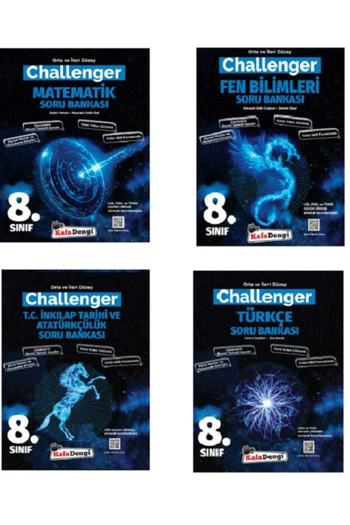 8.Sınıf Challenger Seti 4 Kitap 9786052387863