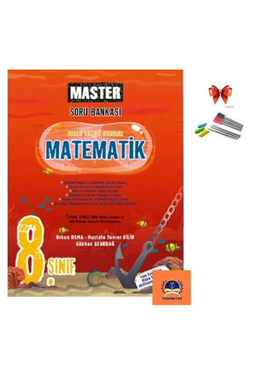 Okyanus Yayınları 8. Sınıf Master Matematik Soru Bankası