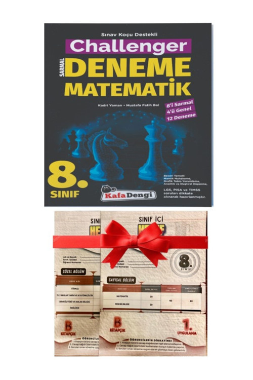 8.Sınıf Lgs Challenger Matematik Denemesi + Genel Deneme Kafadengi