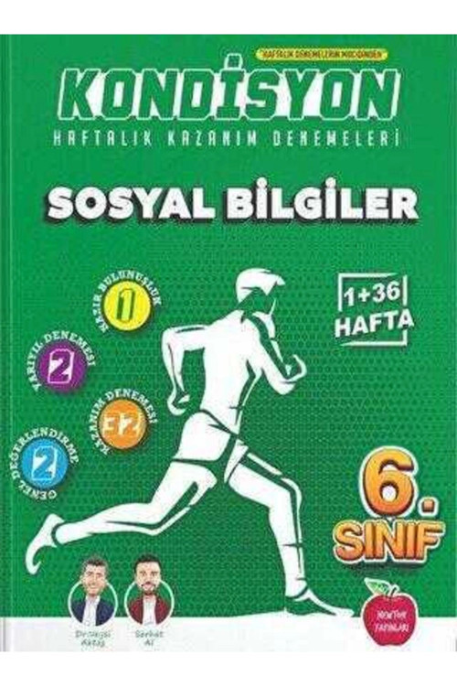 6. Sınıf Sosyal Bilgiler Kondisyon Haftalık Kazanım Deneme