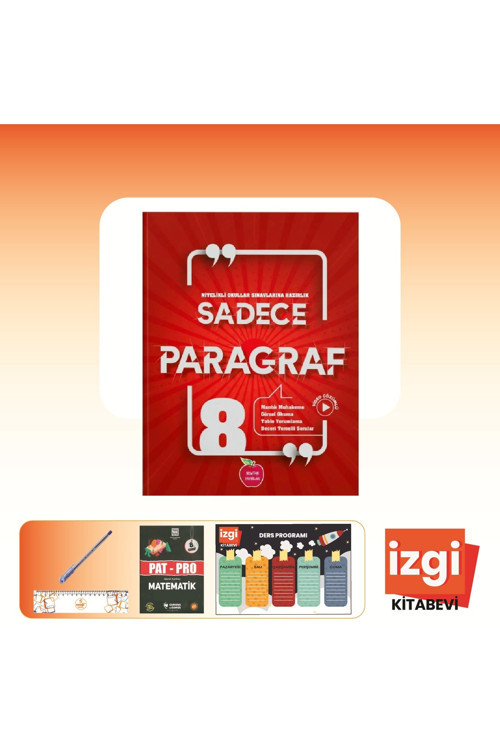 8.Sınıf Sadece Paragraf Soru Bankası