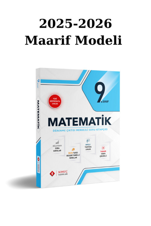 Sonuç 9. Sınıf Matematik Set 2025/26 Maarif Modeli