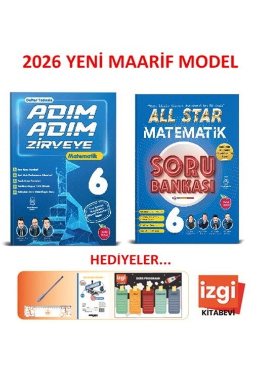 6.Sınıf Matematik Soru Bankası Set 2026 Hediyeli