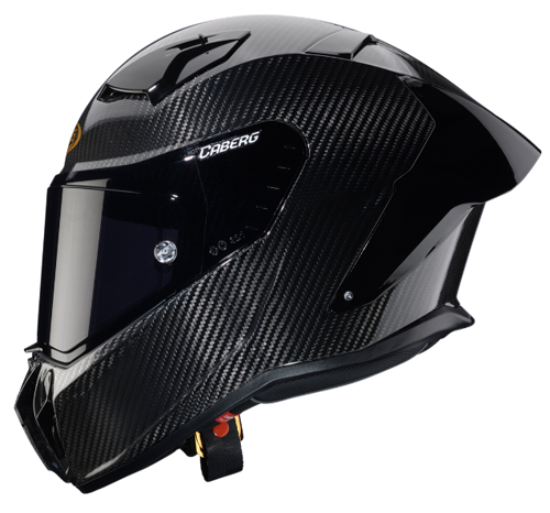GP01 Carbon Motosiklet Kaskı Full Face Çift Vizörlü Kask Siyah/Şeffaf