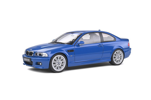 S1806502 1/18 BMW E46 M3 Coupé – Laguna Blue – 2000