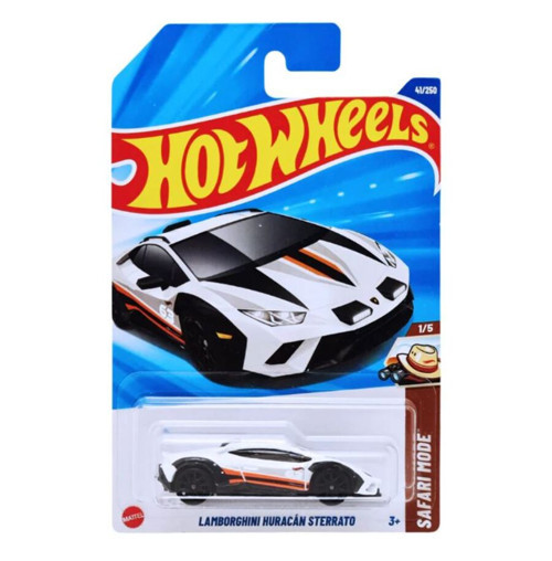 - Lamborghini Huracan Sterrato - Beyaz (1/64) Yurt Dışı Uzun Kartonet - HDG52