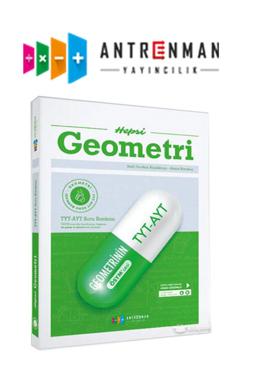 Antrenmanlarla Yks Tyt Ayt Hepsi Geometri Soru Bankası Video Çözümlü