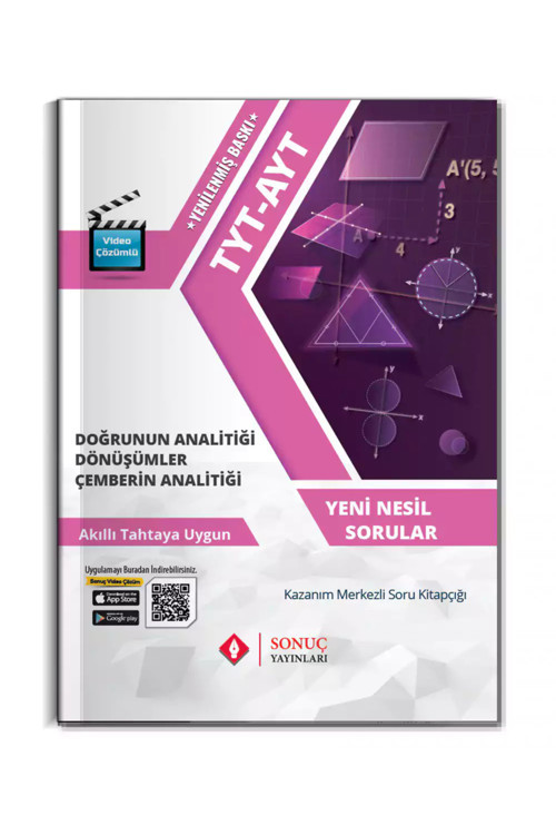 Tyt-Ayt Doğrunun Analitiği Dönüşümler Çemberin Anl. 2025 - 2026 Sonuç Yayınları