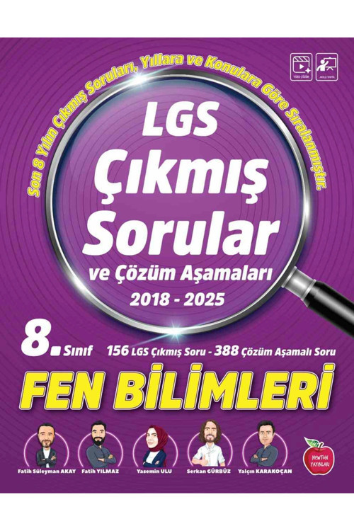 Newton Lgs Çıkmış Sorular Fen Bilimleri Yeni 2018 - 2025