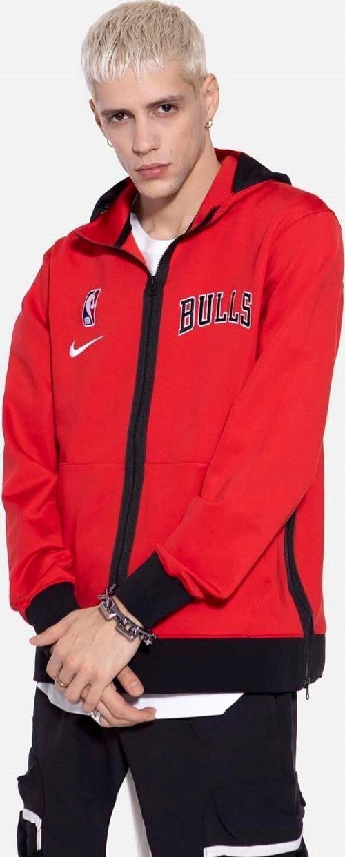 Chicago Bulls NBA Thermaflex CN4016-657 Erkek Sweatshirt ( Dar Kalıp )