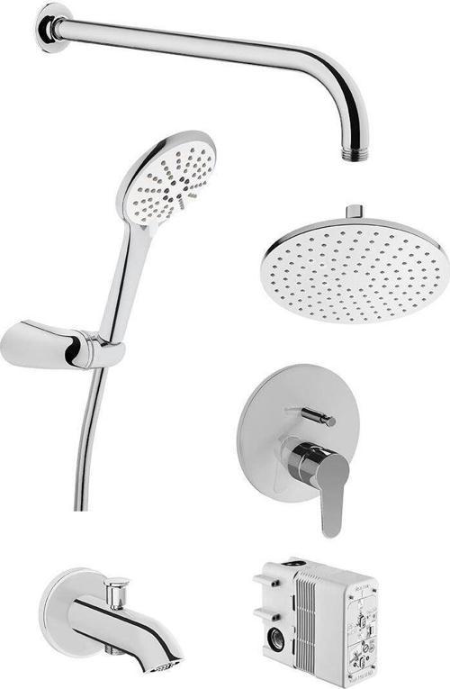 A49248-Artema Win S Ankansrte Banyo Bataryası Set-2 - Krom