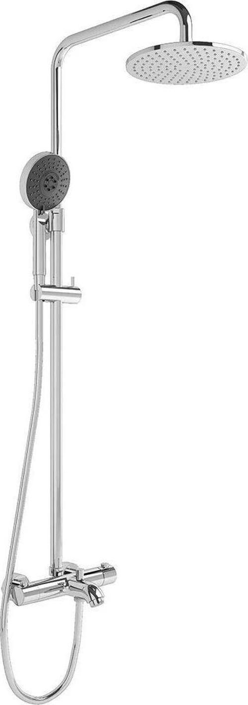A49254-Artema Aquaheat RH3 Termostatik Banyo Sistemi - Yuvarlak -Krom