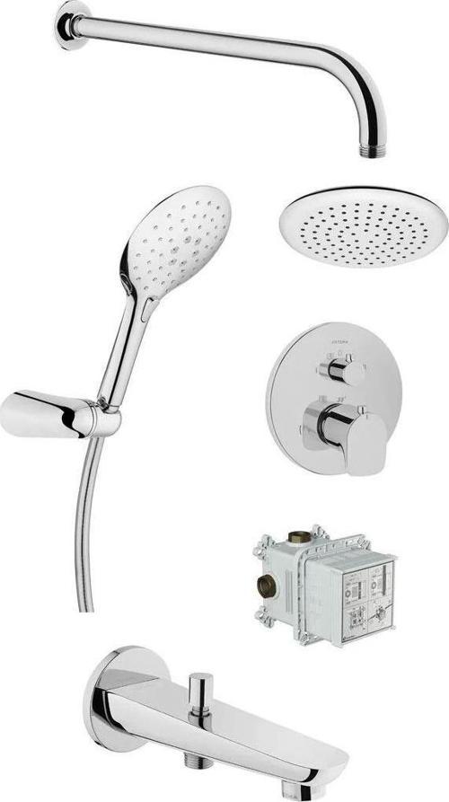 A49259-Artema Shine Ankanstre Termostatik Banyo Set
