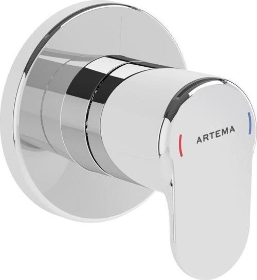 A42730-Artema Root Round Ankanstre Stop Valf - Sıva Üstü - Krom
