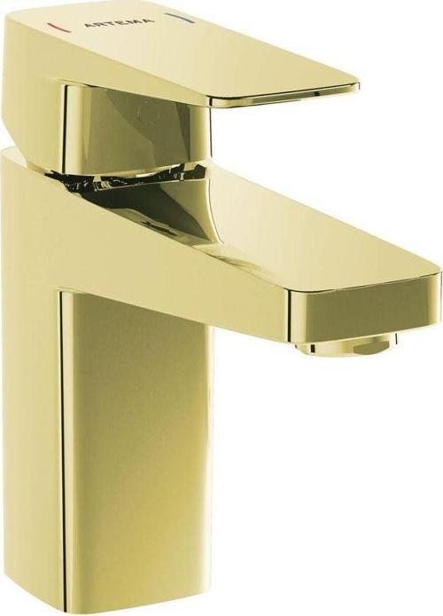A4273223-Artema Root Square Lavabo Bataryası S - Altın