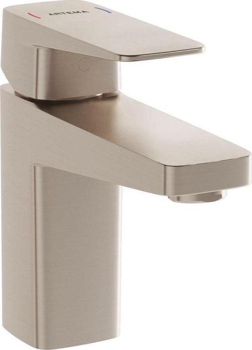 A4273234-Artema Root Square Lavabo Bataryası S - Fırçalı Nikel