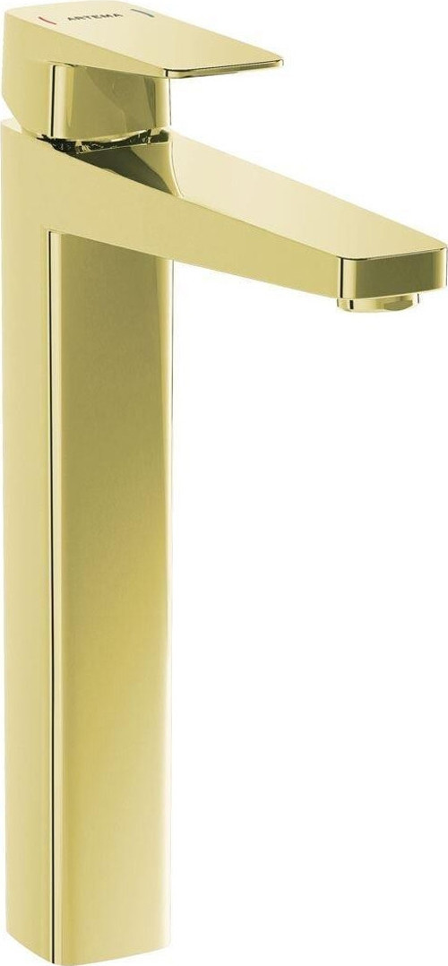 A4273323-Artema Root Square Çanak Lavabo Bataryası - Altın