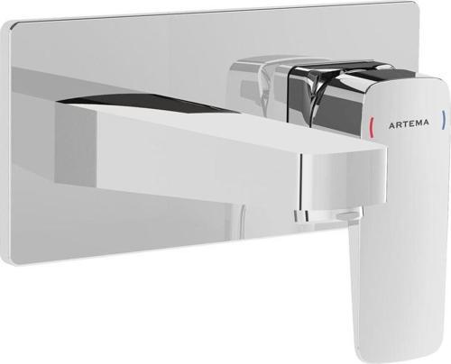 A42738-Artema Root Square Ankanstre Lavabo Bataryası - Sıva üstü - Krom