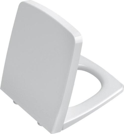90-003-009-Vitra Metropole Klozet Kapağı Duroplast - Üstten Sıkmalı Yavaş Kapanır - Beyaz