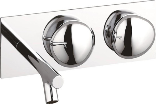 A41808 Vitra İstanbul Ankastre Lavabo Bataryası Krom