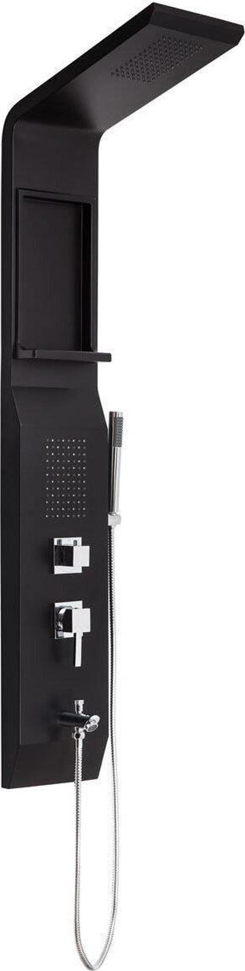 A45809-Vitra Take Masajlı Duş Sistemi - Siyah