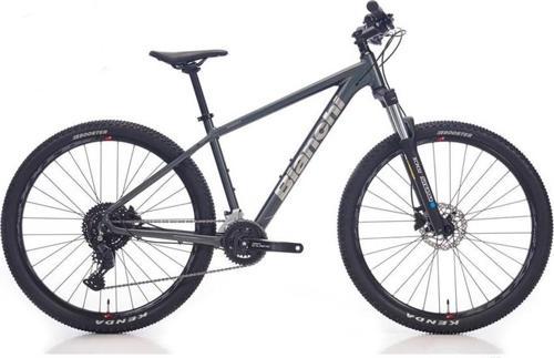 BIANCHI MAGMA 27S CUES ERKEK DAĞ BİSİKLETİ 430H HD 27.5 JANT 18 VİTES  DARK GREY SİLVER GLOSS