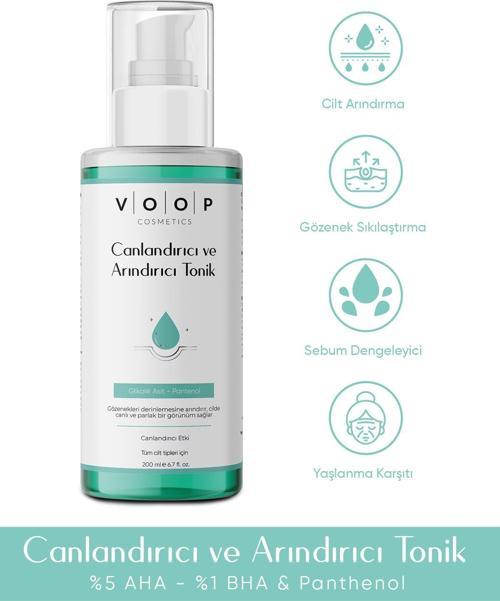 Gözenek Sıkılaştırıcı Aha&bha Tonik - 200 Ml | Canlandırıcı Ve Arındırıcı Etki | Pantenol Içerir