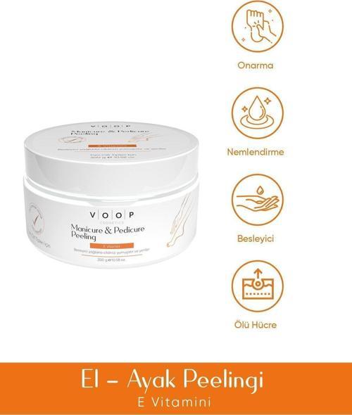 Manikür Pedikür Peeling-300 Gr El Ve Tırnak Bakımı Için Onarıcı&besleyici(evitamin,yağlar,mineral)