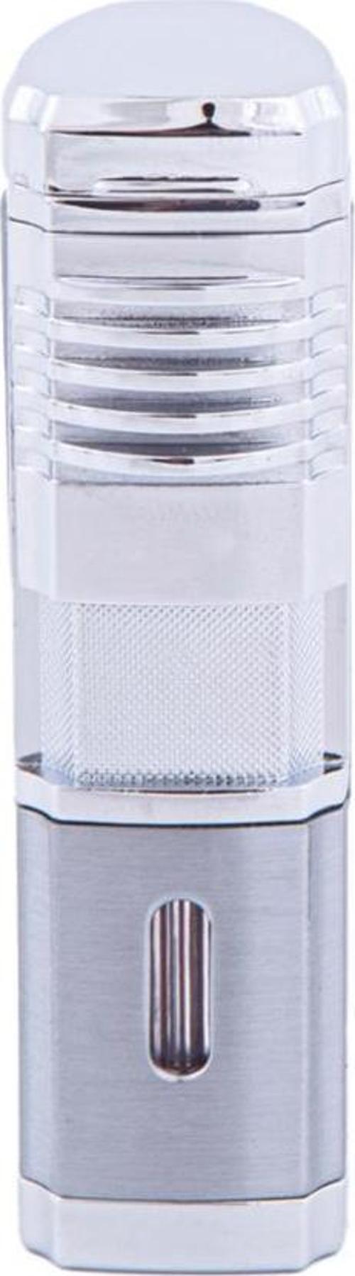 Dört Torch Pürmüz  Gümüş Puro Çakmağı