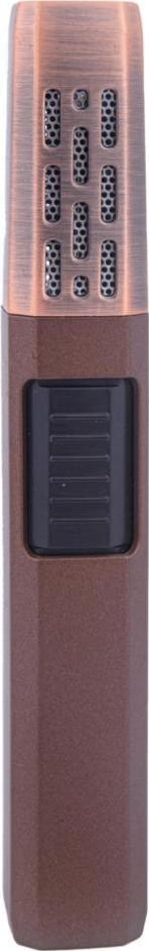 Tek Torch Pürmüz Bronz Masa Tipi Puro Çakmağı