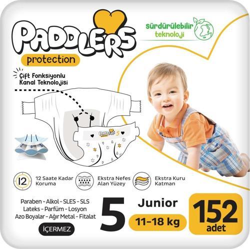 Protection Bebek Bezi 5 Numara Junior 152 Adet (11-18 Kg) Ekstra Jumbo Set