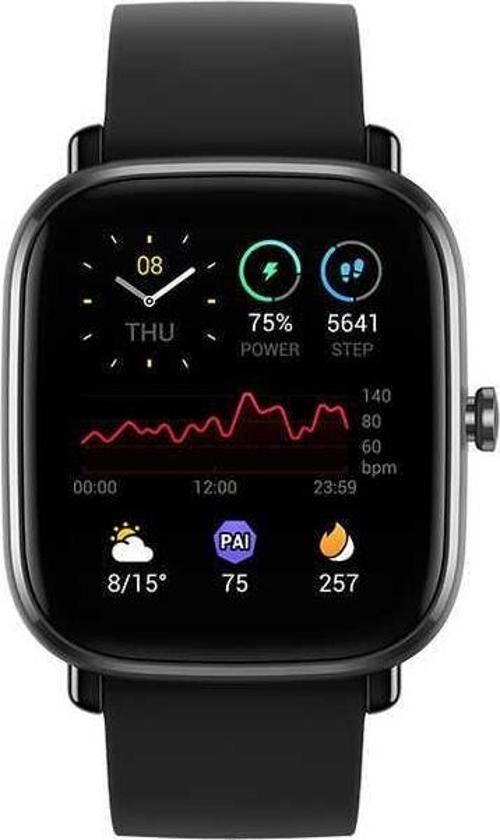 GTS 2 Mini 40mm Siyah Akıllı Saat (Amazfit Türkiye Garantili)