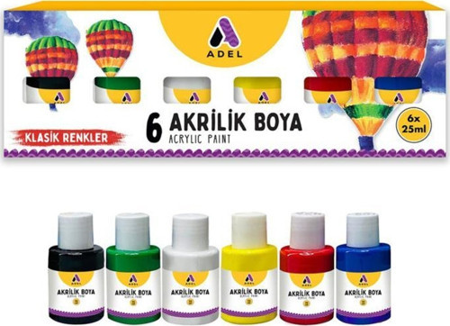 Akrilik Boya 25X6 Metalik Renk