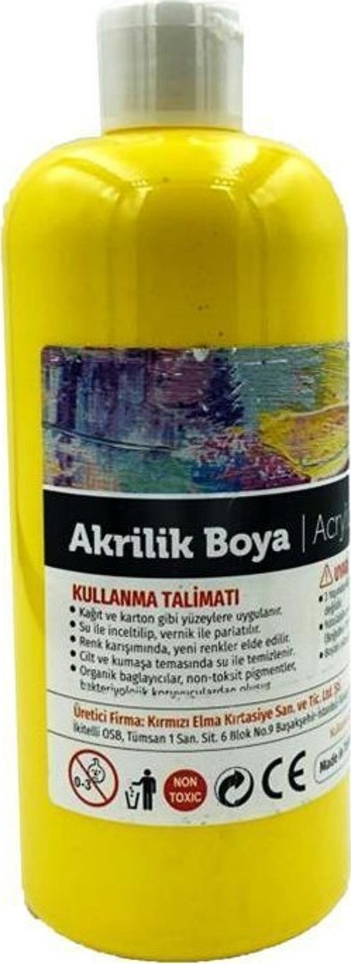 Akrilik Boya 500 gr Sarı RA 500-11