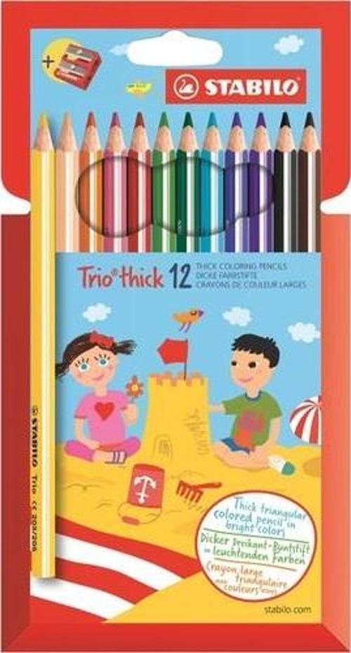 Trio Thick 12'li + Kalemtıraş Hartung