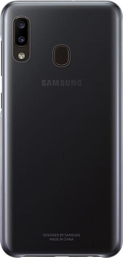 Galaxy A20 ile Uyumlu Siyah Koruyucu Kılıf EF-AA205CBEGWW