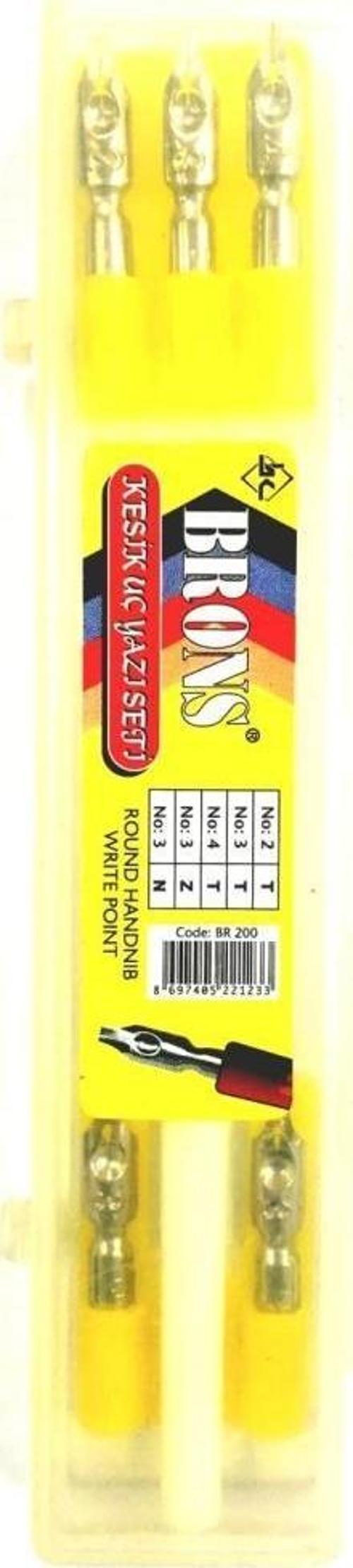 Nzt Kesik Yazı Ucu Seti 5'li