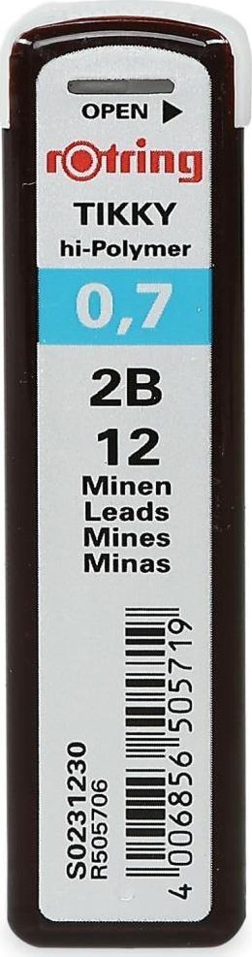 Min Hi-Polymer Uç 2B 0.7 mm 10 Adet