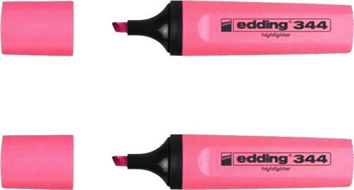 344 Pembe Fosforlu Kalem 2 Adet