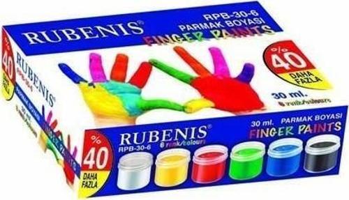 6 Renk Parmak Boyası