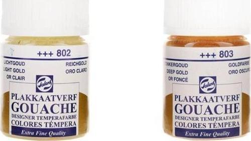 Metalik Guaj Boya 16 Ml 2'li Set 802-803