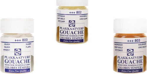 Metalik Guaj Boya 16 Ml 3'lü Set 802-800-803