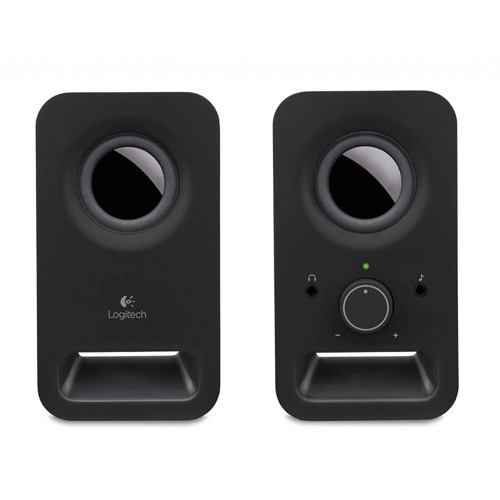 LOGITECH 980-000814 Z150 6W 1+1 Kulaklık Jaklı Kompakt Stereo Speaker (Siyah)(1923)